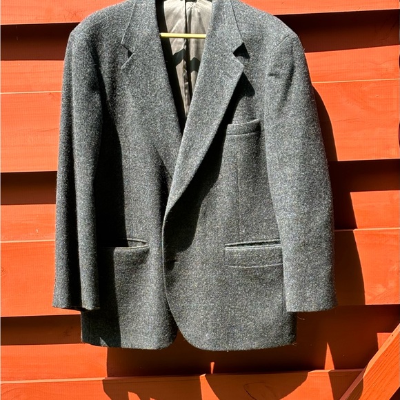 Mens Wool Suit Jacket, American Trend, Size 46R - Picture 10 of 11